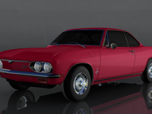 chevrolet corvair monza 3Dモデル