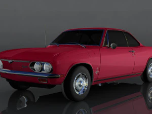 Chevrolet Corvair Monza 3D Модель
