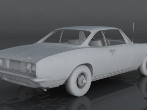 chevrolet corvair monza 3D Модель