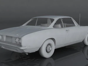 chevrolet corvair monza 3D Model