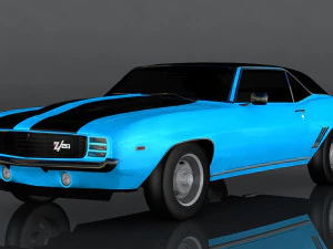 chevrolet camaro z28 3D Model