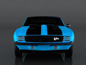 chevrolet camaro z28 3D Модель