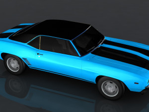 chevrolet camaro z28 3D Модель