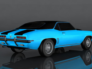 chevrolet camaro z28 3D Модель