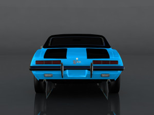 chevrolet camaro z28 3D Модель