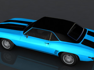 chevrolet camaro z28 3D Модель