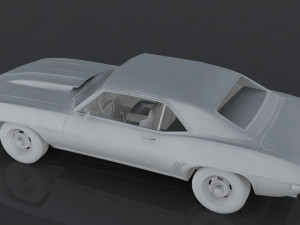 chevrolet camaro z28 3D Модель