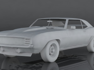 chevrolet camaro z28 3D Модель