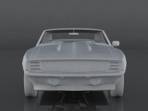 chevrolet camaro z28 3D Модель