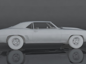 chevrolet camaro z28 3D Модель
