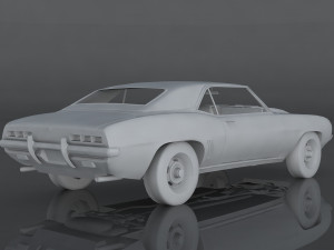 chevrolet camaro z28 3D Модель