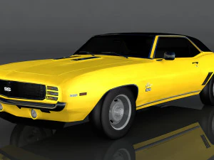 chevrolet camaro Modelo 3D