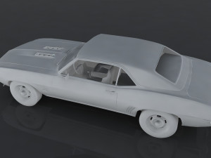 chevrolet camaro ss 3D Model