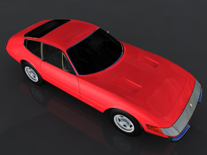 1968 ferrari 365 3D Model