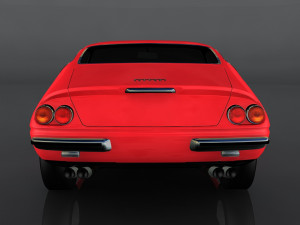 1968 ferrari 365 3D Model