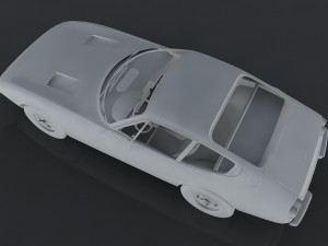 1968 ferrari 365 3D Model