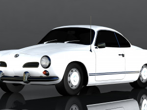 volkswagen karmann ghia Modelo 3D