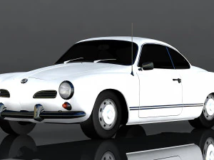 volkswagen karmann ghia 3D Модель