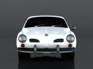 volkswagen karmann ghia 3D Модель