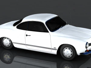 volkswagen karmann ghia 3D Model