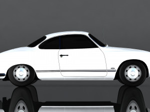 volkswagen karmann ghia 3D Модель