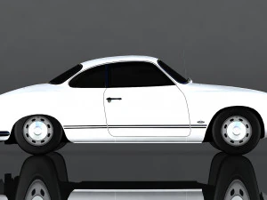 volkswagen karmann ghia 3D Model