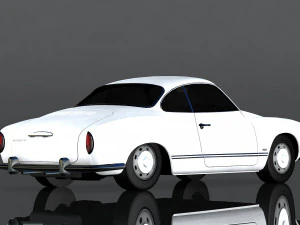 volkswagen karmann ghia 3D Model