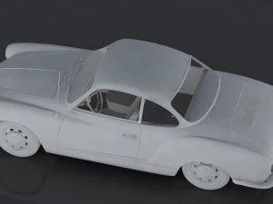volkswagen karmann ghia 3D Model