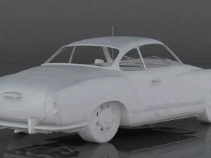 volkswagen karmann ghia 3D Model