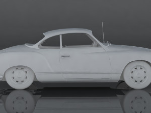 volkswagen karmann ghia 3D Модель