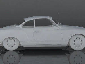volkswagen karmann ghia 3D Model