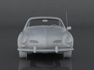 volkswagen karmann ghia 3D Модель
