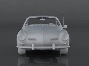 volkswagen karmann ghia 3D Model