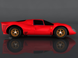 ferrari 330 3D Model
