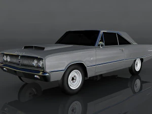 Додж Коронет 1967 року 3D Модель