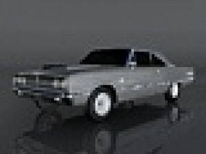 1967 dodge coronet 3D Model