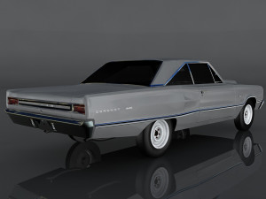 1967 dodge coronet 3D Model