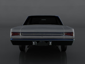 1967 dodge coronet 3D Model