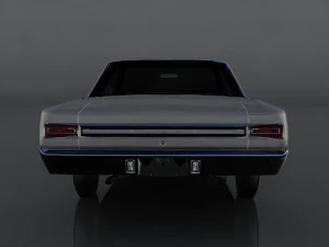 1967 dodge coronet 3D Model