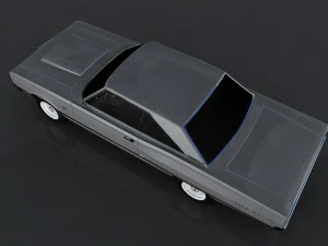 1967 dodge coronet 3D Model