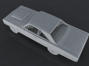 1967 dodge coronet 3D Model
