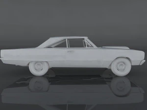 1967 dodge coronet 3D Model