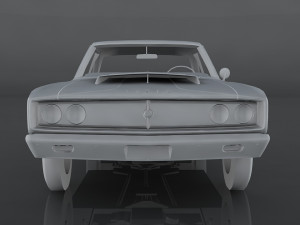 1967 dodge coronet 3D Model