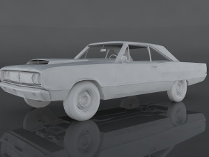 1967 dodge coronet 3D Model