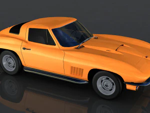 chevrolet corvette sting ray 3D Model