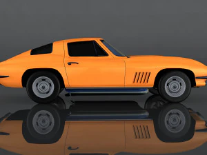 chevrolet corvette sting ray 3D Model
