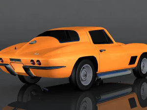 chevrolet corvette sting ray 3D Model