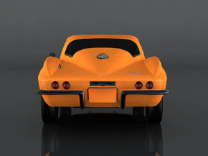 chevrolet corvette sting ray 3D Model