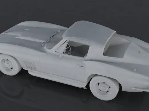 chevrolet corvette sting ray 3D Model