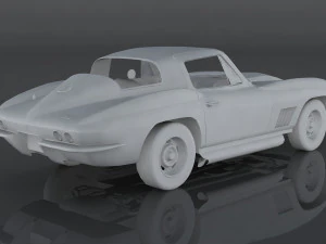 chevrolet corvette sting ray 3D Model